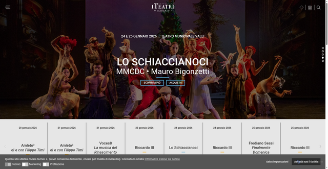 Security scan screenshot of https://www.iteatri.re.it/