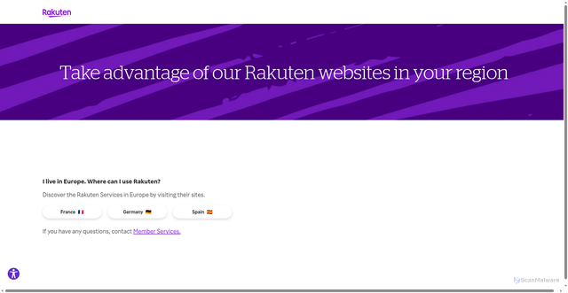 Security scan screenshot of https://rakuten-rewards.jp