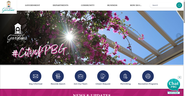 Security scan screenshot of https://pbgfl.gov/