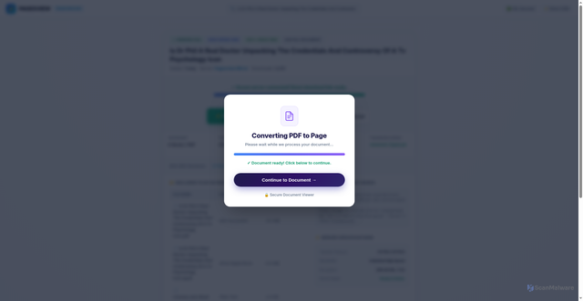 Security scan screenshot of https://vp2.revector.com/is-dr-phil-a-real-doctor-unpacking-the-credentials-and-controversy-of-a-tv-psychology-icon