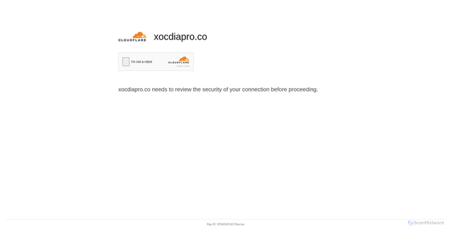 Security scan screenshot of https://xocdiapro.co/