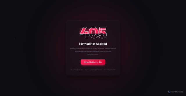 Security scan screenshot of https://gibportallim.com/