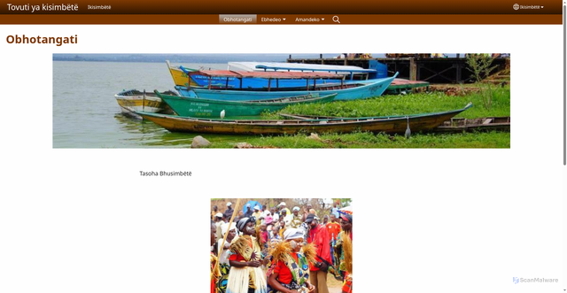 Security scan screenshot of http://simbitilanguage.com/