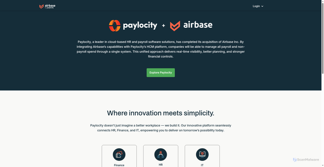 Security scan screenshot of http://airbase-homepage.pages.dev/