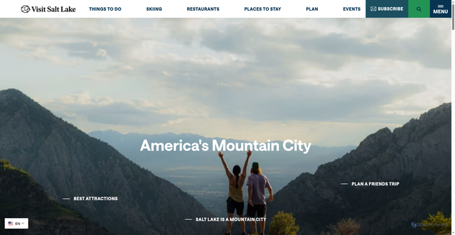 Security scan screenshot of https://marketing.visitsaltlake.com