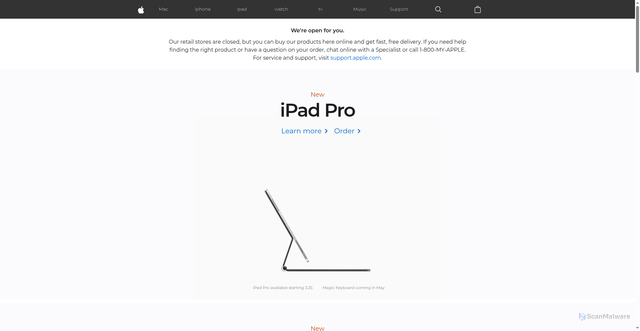 Security scan screenshot of http://www.apple-clone-hena.vercel.app/