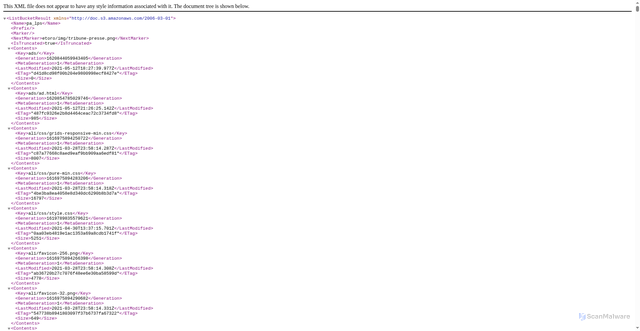 Security scan screenshot of https://goosebomb.com