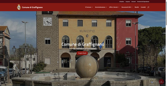Security scan screenshot of https://comune.graffignano.vt.it/