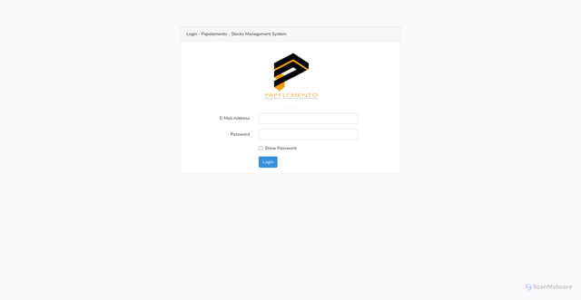 Security scan screenshot of https://papelemento.onlinesystemni.net/