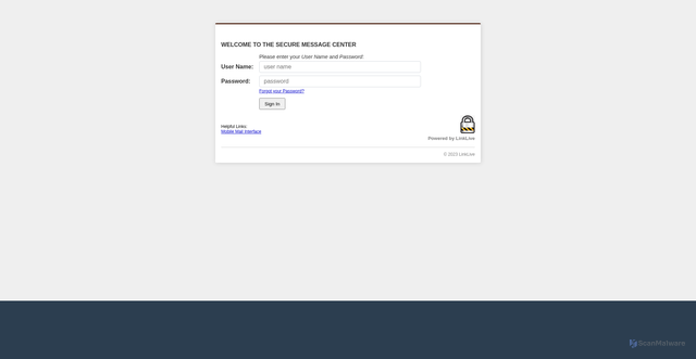 Security scan screenshot of https://secure14.revation.com