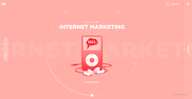 Security scan screenshot of https://mst.agency