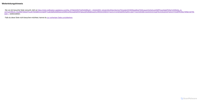 Security scan screenshot of https://www.google.com/url?q=https://click-notification.capitalone.com/f/a/_GTbbhA3SVTwDfxKj89haQ~~/AAAAARA~/e2ukxVAmD4smSwVzeTHmsjdwVHO6D6wwBolpTIihEcaupnQoGghyxiz5WPf1xen6alpPGNpYzHH9x0q_m-xUTxwIV9EgQ_HxpRM7SWpHThcZETEEMM1Vz14aHFYcaDv8dNxWZEtdvncfyDRz1ZJts1sqbHeFjNYabszgDhZBsBvwqOg-9R03mQA8GO7nenCcVJvVef1jbHNV4wRm-itjxkT7UwV2ZlmB4-ZwUUGmCGgqF91vG3ngIImD7elmmYX3v9PKXlNsT4fNkVnDTM-jUQ~~