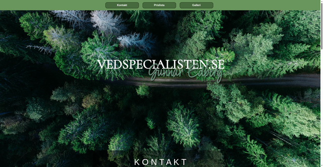 Security scan screenshot of https://vedspecialisten.se