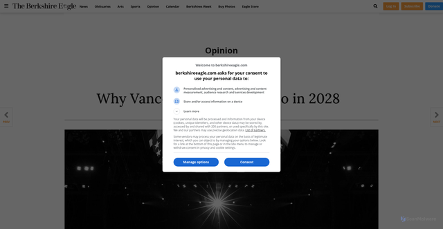 Security scan screenshot of https://www.berkshireeagle.com/opinion/wire/why-vance-still-trumps-rubio-in-2028/article_d9c991f0-ee45-57e3-a8a5-2faa229509b7.html