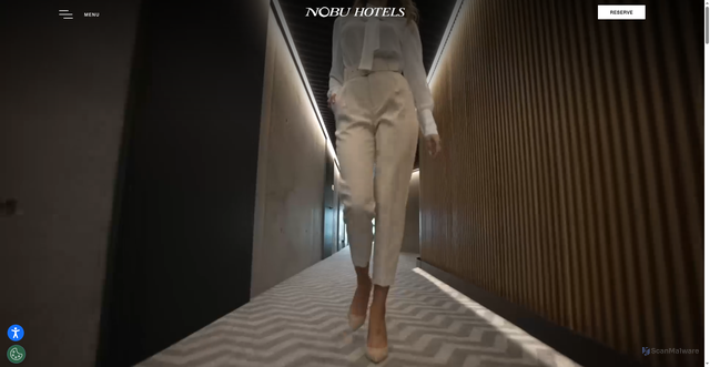Security scan screenshot of https://nobuhotels.com
