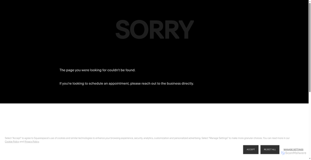 Security scan screenshot of https://embed.acuityscheduling.com/