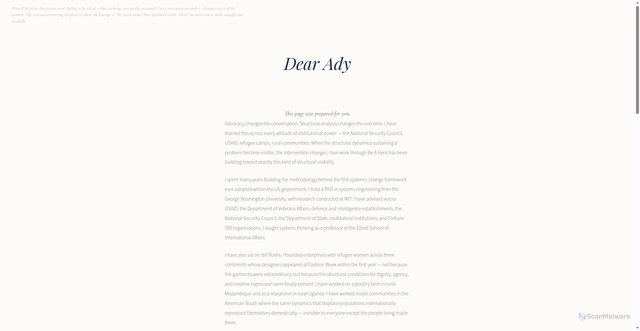 Security scan screenshot of https://syschgapp-nyqu3irl1e.edgeone.app/adyb-land.html