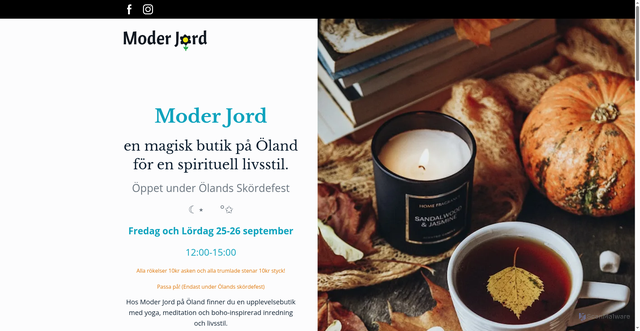 Security scan screenshot of https://moderjord.nu
