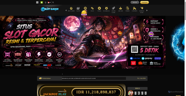 Security scan screenshot of https://lpgamenationarchives-dpe40wluomw5.edgeone.dev/