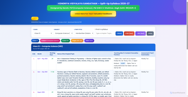 Security scan screenshot of https://narenkvssplitupsyllabus-dpfguvy6zqt2.edgeone.app/