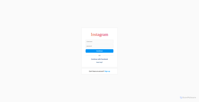 Security scan screenshot of http://www.instagram-lilac-two.vercel.app/