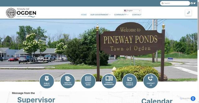Security scan screenshot of https://ogdenny.gov/