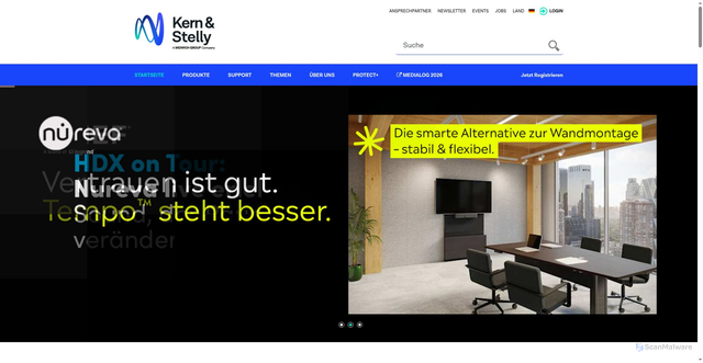 Security scan screenshot of https://kern-stelly.de