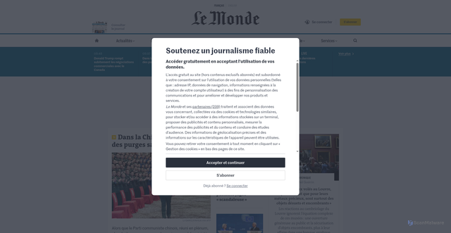 Security scan screenshot of https://expedition-relais.com/as.php