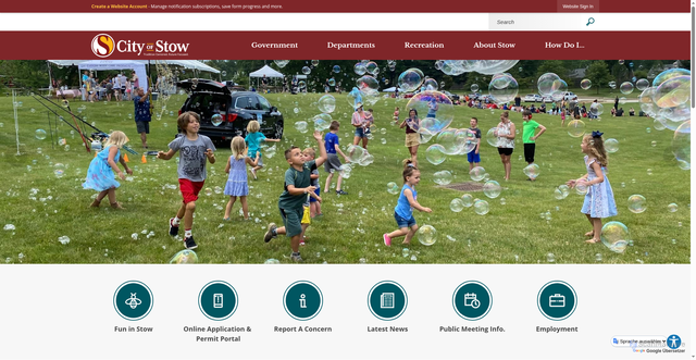 Security scan screenshot of https://stowohio.org/