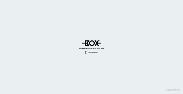 Security scan screenshot of https://boxinstalaciones.com.ar/