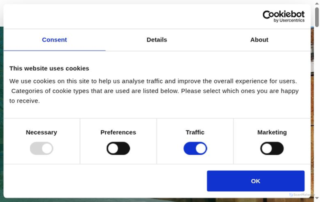 Security scan screenshot of http://www.queens.cam.ac.uk/