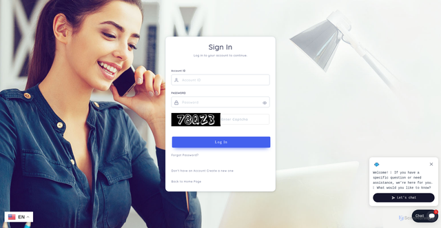 Security scan screenshot of https://humcreditfin.com/account/login.php