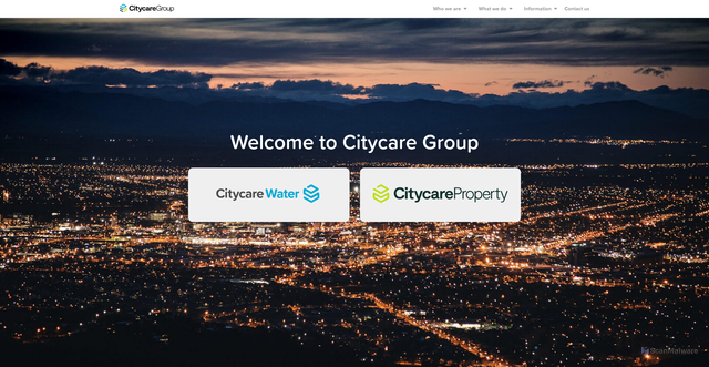 Security scan screenshot of https://www.citycare.co.nz/