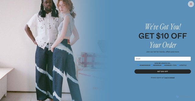 Security scan screenshot of https://www.garmentory.com/
