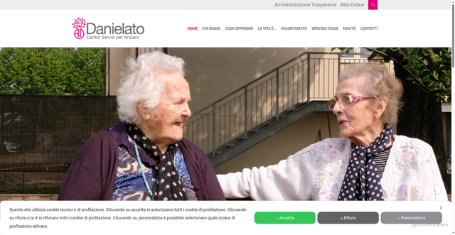 Security scan screenshot of https://www.ipabdanielato.it/