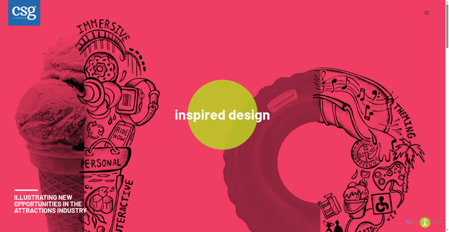 Security scan screenshot of https://csgcreative.com