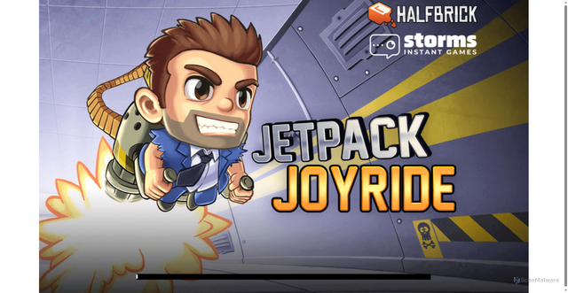 Security scan screenshot of https://precious-salmon-ie7syzlgvs-yh1fh44q4x.edgeone.app/cljetpackjoyride.html