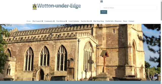 Security scan screenshot of http://www.wotton-under-edge.com