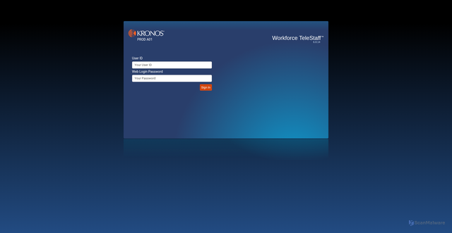 Security scan screenshot of https://cincinnati-oh-wfts.kronos.net
