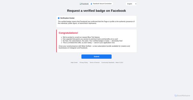 Security scan screenshot of https://join-now-program.surge.sh/