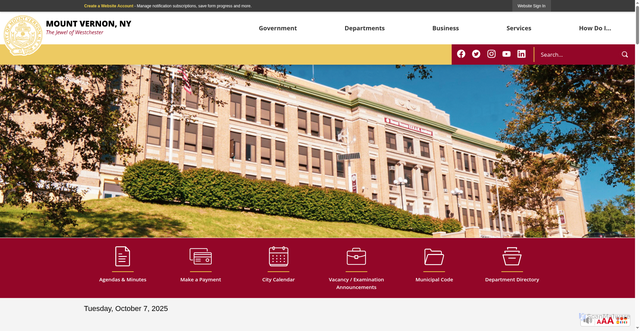 Security scan screenshot of https://www.cmvny.com/