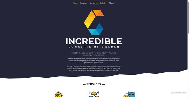 Security scan screenshot of https://incredible.se