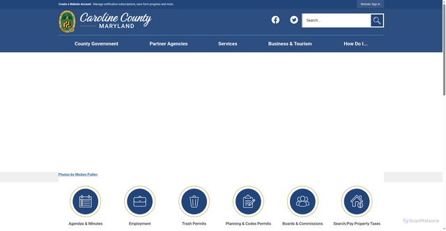 Security scan screenshot of https://www.carolinemd.org/