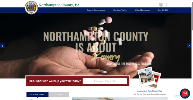 Security scan screenshot of https://norcopa.gov/