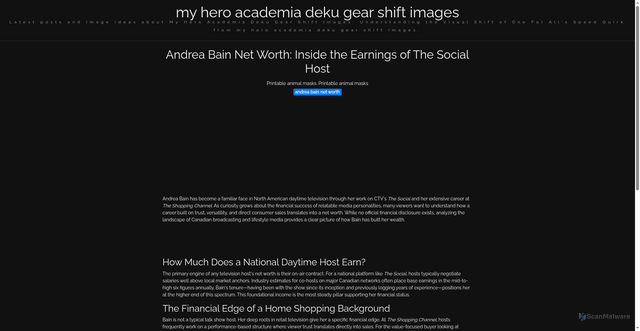 Security scan screenshot of https://sidspiveyblog-dpy424xk84nf.edgeone.app/andrea-bain-net-worth.html