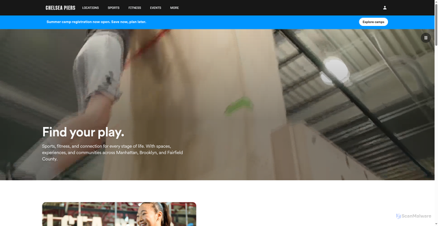 Security scan screenshot of https://chelseapiers.com