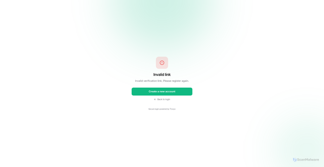 Security scan screenshot of https://trovyx-5cgxqfzjdb.edgeone.dev/verify.html