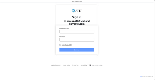 Security scan screenshot of https://incometaxrefund.wixstudio.com/feat