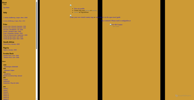 Security scan screenshot of https://jullen.se