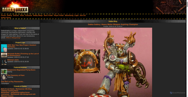 Security scan screenshot of https://test.dakkadakka.com